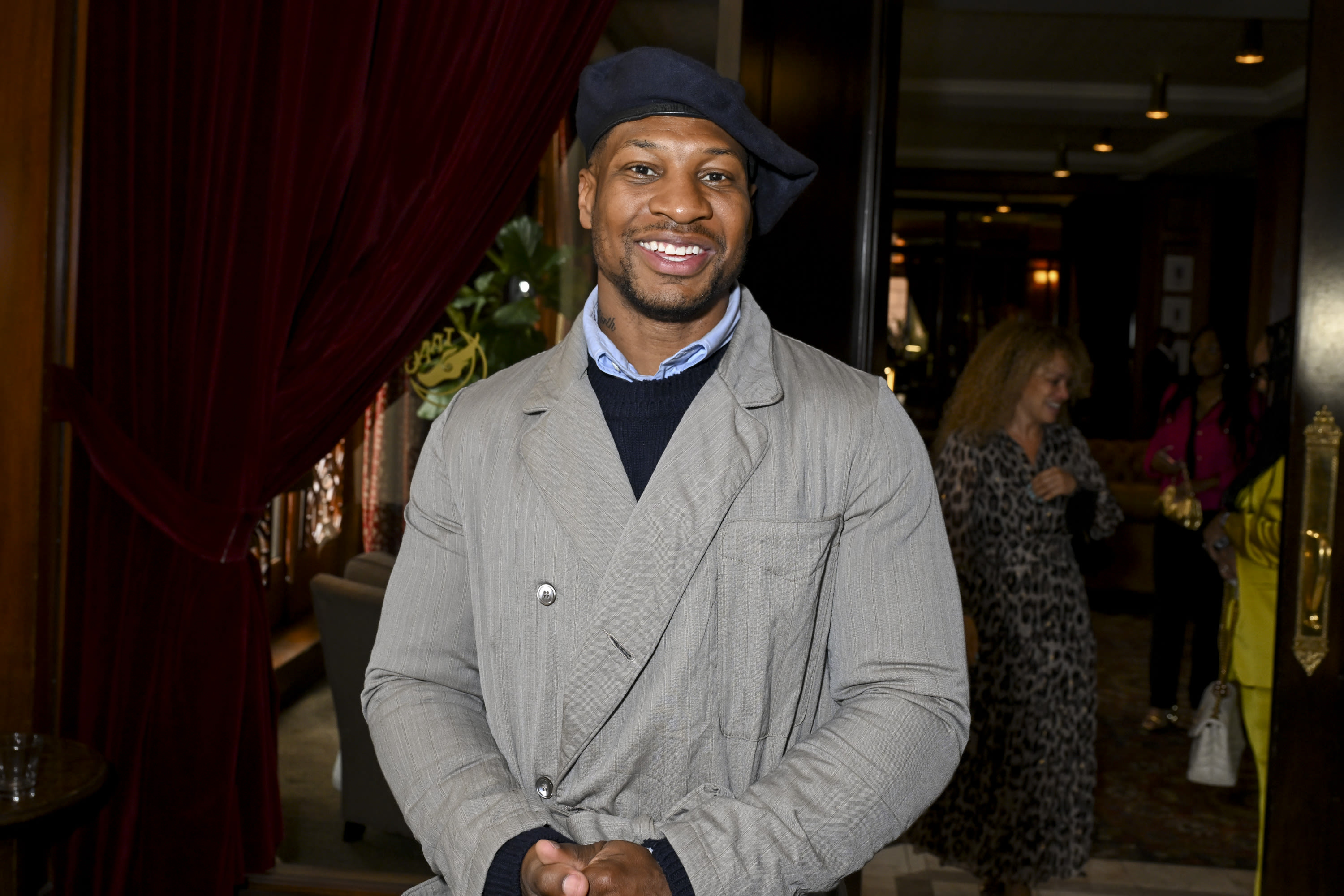 Jonathan Majors Tearily Accepts Perseverance Award: “I’ve Had to Embody That Word More Than I Wished or Wanted To”