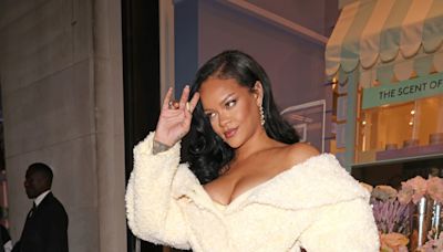 Rihanna Made a Jacquemus Robe Look Glamorous During London Fashion Week