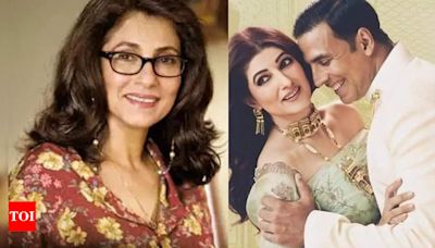 When Dimple Kapadia was wary about daughter Twinkle Khanna marrying Akshay Kumar, 'Thank God she did....' | Hindi Movie News - Times of India