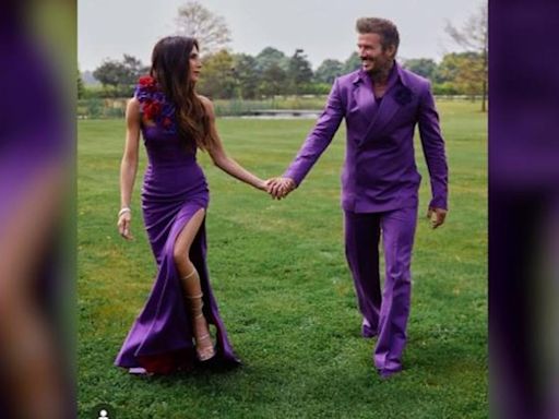 Vídeo | Así celebran David y Victoria Beckham sus bodas de plata