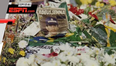 Ayrton Senna, a 30 años de su muerte: el multitudinario funeral