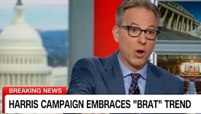 Jake Tapper Hilariously Struggles To Explain What ‘Kamala Is Brat’ Means