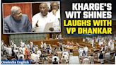 Rajya Sabha Showdown: Kharge's Humor Eases Tension with VP Dhankar - Oneindia