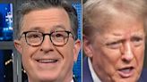 Stephen Colbert Gives Trump Hell Over Baffling Word Salad Claim About Heaven