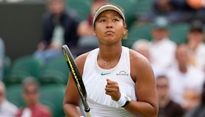 Naomi Osaka esperó 2188 días para sonreír nuevamente en Wimbledon