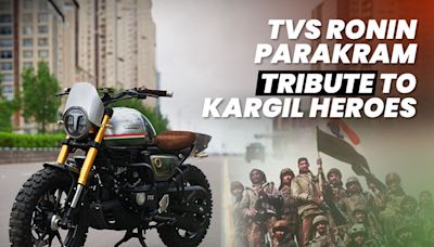 TVS Ronin Parakram: Specially Modified To Honour Kargil War Heroes - ZigWheels