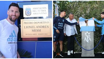 阿根廷訓練基地改以美斯為名 「歷來最美麗榮譽之一」︱足球熱話