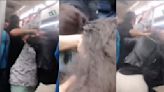 VIDEO: ¡Aferradas! Mujeres se pelean a golpes por un asiento en el Metro