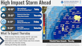 Sioux Falls could see 2-7 inches of snow Thursday; NWS issues winter storm watch