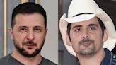 Brad Paisley marks 1 year since war in Ukraine with song featuring Volodymyr Zelenskyy