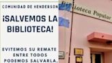 En un pueblo buscan salvar del remate a una biblioteca de más de 100 años