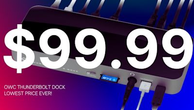 Get OWC's 14-Port Thunderbolt Dock for Only $99.99
