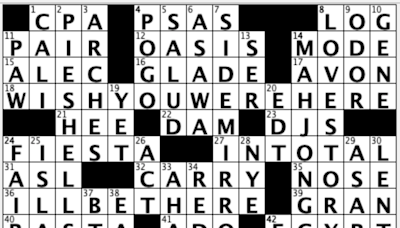 Off the Grid: Sally breaks down USA TODAY's daily crossword puzzle, All Over the Place