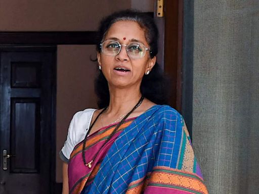 Maharashtra deputy CM Devendra Fadnavis should explain cops’ clean chit to Waikar, says Supriya Sule | Pune News - Times of India