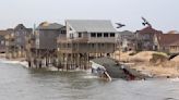 6th house in 4 years collapses into Atlantic Ocean along North Carolina's Outer Banks