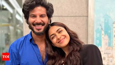 Mrunal Thakur pens the sweetest birthday note to Dulquer Salmaan: ‘I'm your biggest fan and cheerleader’ | - Times of India