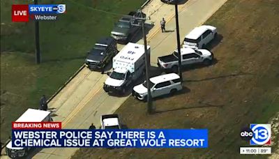 Chemical issue reported at Great Wolf Resort on indoor water park's opening day