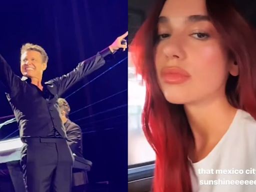 Luis Miguel comparte video de Dua Lipa escuchando "Ahora te puedes marchar"