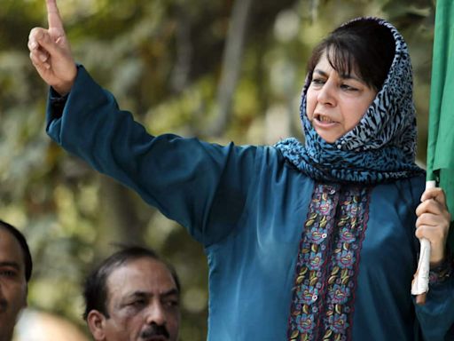 'DGP treating Kashmiris as Pakistanis': Mehbooba Mufti lashes out at J&K top cop