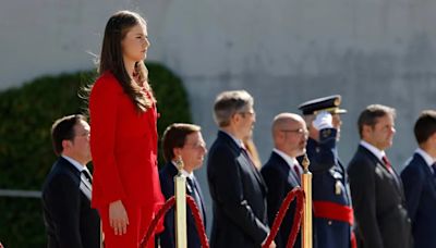 La despedida con honores de la princesa Leonor antes de poner rumbo a Portugal: la hoja de ruta de su primer viaje oficial