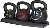 Empower Your Workouts with ZenSports 3 Piece Kettlebell Set, 21% Off