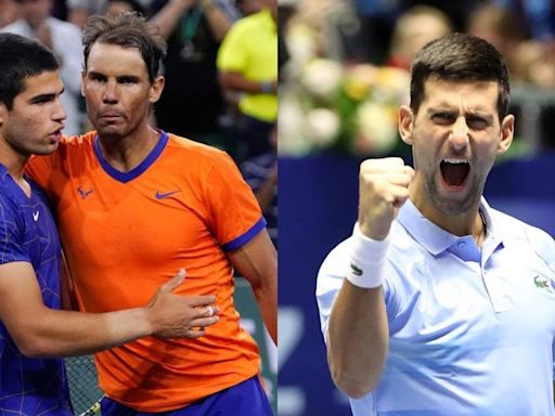 Novak Djokovic gears up for Paris Olympics with training session, Rafael Nadal and Carlos Alcaraz reach Roland Garros