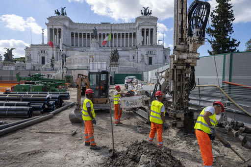 Work on new Rome subway line under the Colosseum and Forum enters crucial phase - The Morning Sun