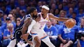 Gilgeous-Alexander has 29 points to help Thunder roll past Mavericks in Game 1 of West semifinals