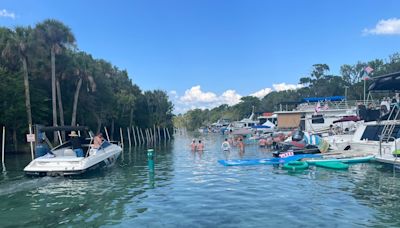 Campbell Vaughn: Enjoying a five-day fishing trip on a lazy river in Florida