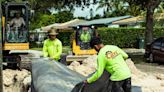 In a small Miami suburb, plans to help street flooding are gutted by a DeSantis veto