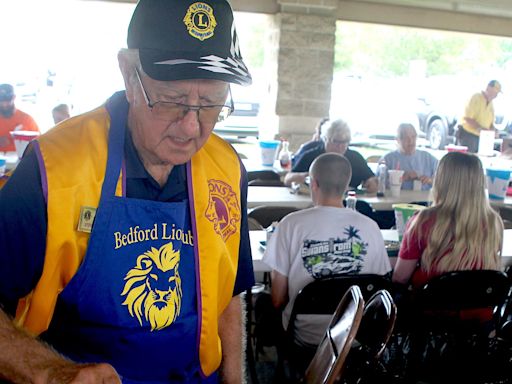 A belly full of flapjacks: Lion's Club has good turnout for pancake breakfast