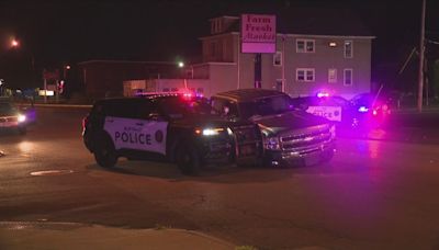 Investigation launched after Buffalo Police vehicle, pickup truck collide early Sunday morning