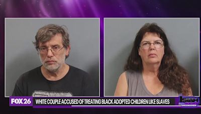 White couple accused of treating Black adopted children like slaves