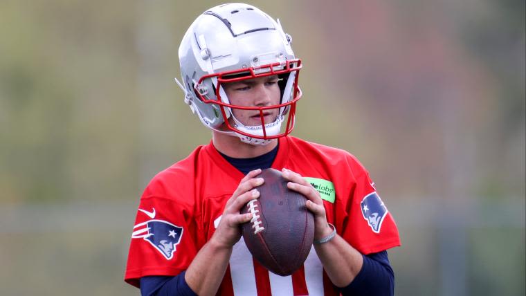 Patriots QB Drake Maye details what it's like meeting Tom Brady | Sporting News