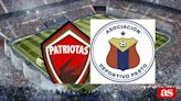 Patriotas 0-3 Pasto: resultado, resumen y goles