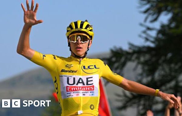 Tour de France 2024: Tadej Pogacar wins stage 20 to extend yellow jersey lead