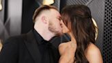Zach Bryan and Girlfriend Brianna LaPaglia Kiss on Grammys Red Carpet