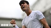 Wimbledon results 2024: Carlos Alcaraz opens title defence with win over Mark Lajal