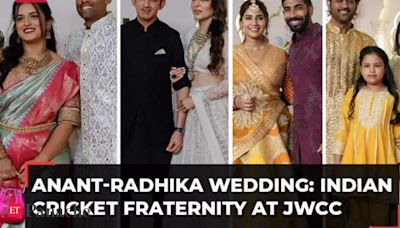 Anant-Radhika wedding: Indian cricket fraternity arrive in style at Jio World Convention Centre