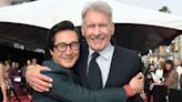 Indiana Jones stars Harrison Ford, Ke Huy Quan reunite at Dial of Destiny premiere: 'You're all grown up!'