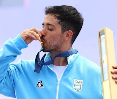 How Jose Torres Gil won surprising gold medal for Argentina in Olympic freestyle BMX finals at Paris Games