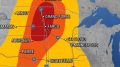 Rounds of severe weather to charge through northern Plains