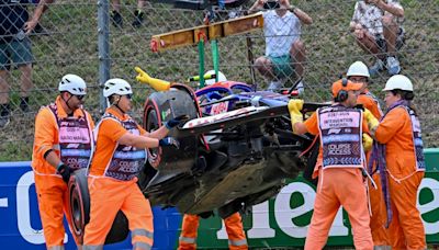 La importante modificación de la FIA en Hungría tras el durísimo accidente de Tsunoda