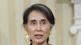 Myanmar junta pardons ousted civilian leader Aung San Suu Kyi on some charges