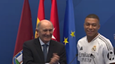 Real Madrid unveil Kylian Mbappe at a packed Bernabeu Stadium