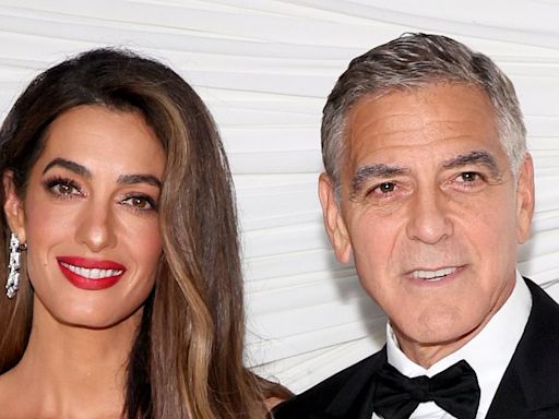 George Clooney and elegant wife Amal lead stars at The Albies in NYC