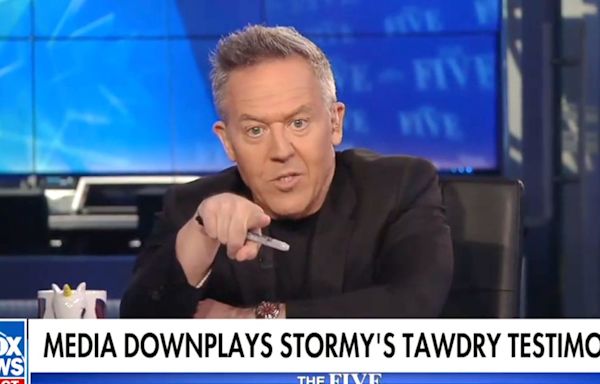 Greg Gutfeld Makes Truly Vile Comments About 'Sex God' Trump And Stormy Daniels