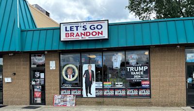 Anti-Biden ‘Let’s Go Brandon’ merchandise shifts to Kamala Harris at Jersey Shore stores