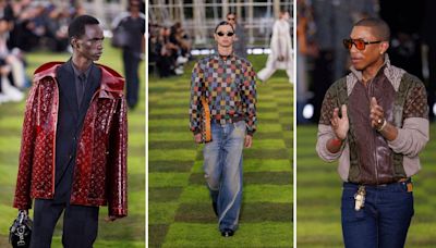 Pharrell Williams unveils Louis Vuitton's Spring 2025 Collection on UNESCO rooftop