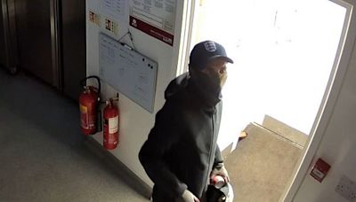 Police fear burglar wearing England cap could target other Nottingham businesses after restaurant break-in